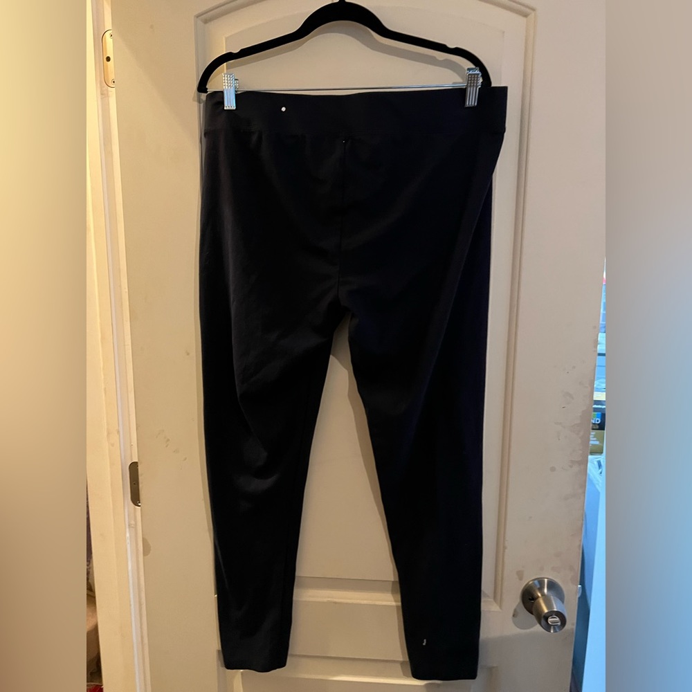 Blue stretch leggings. Size XL